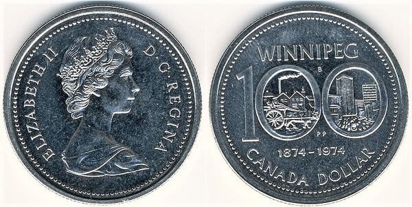 1 dollar (100th Anniversary of Winnipeg)