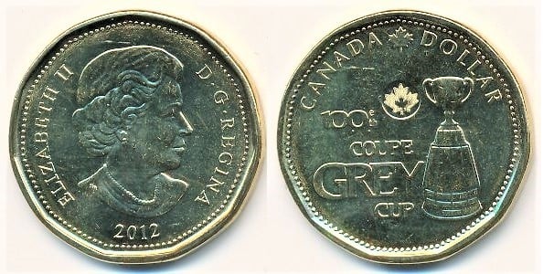 1 dollar (100th Anniversary of the Grey Cup)