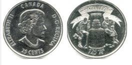 25 cents (125th Anniversary of the Stanley Cup®)