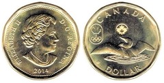 1 dollar (Juegos Olímpicos de Verano 2012, Londres-Juegos Olímpicos de Invierno 2014, Sochi)