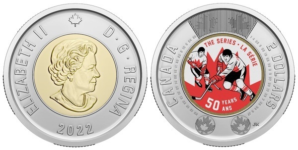 2 dollars (50th Anniversary of the Summit Series - Colored)