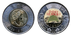2 dollars (D-Day -Color)