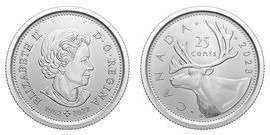 25 cents (Posthumous remembrance of Elizabeth II)