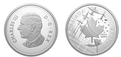 1 dollar (Honors the history and legacy of the RCAF during its centennial anniversary)