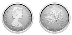 1 dollar (60th anniversary of the National Flag of Canada-Fractional silver)