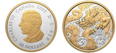 50 dollars (Water dragon)
