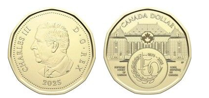 1 dollar (150th anniversary of the Supreme Court of Canada)