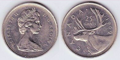 25 cents (Elizabeth II)