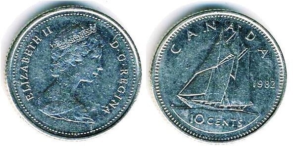 10 cents (Elizabeth II)