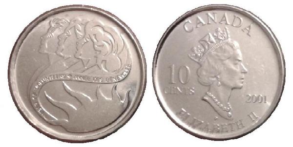 10 cents (International Year of Volunteers)