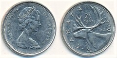 25 cents (Elizabeth II)