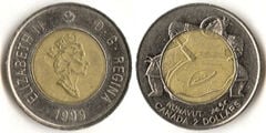 2 dollars (Foundation of the territory of Nunavut)