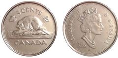 5 cents (Jubileo de Oro de la Reina Isabel)