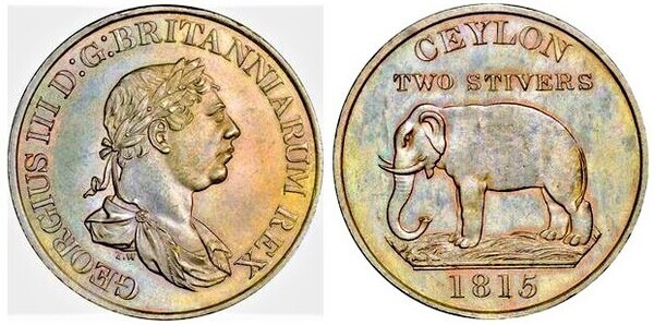 2 stivers (George III)