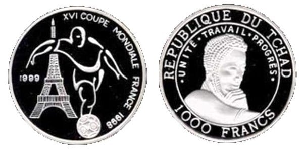 1.000 francs (FIFA World Cup France 1998)