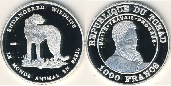 1.000 francs (Leopard)