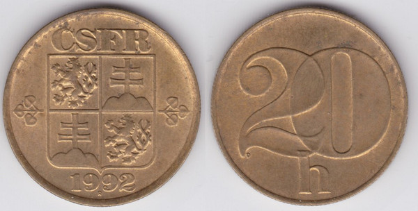 20 haléřů