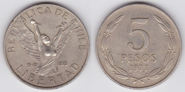 5 pesos