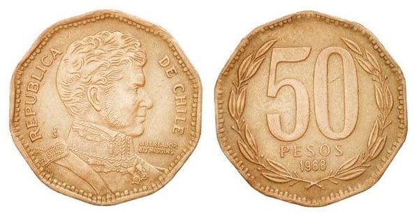 50 pesos