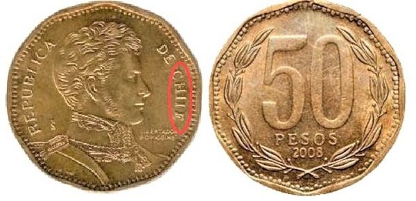 50 pesos (Error: CHIIE)