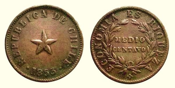 1/2 centavo