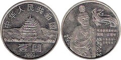 1 yuan (Cuevas de Mogao)