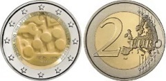 2 euro (60 Aniversario del Banco Central de Chipre)