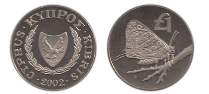 1 pound (Mariposa de Chipre)