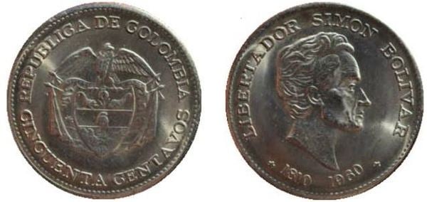 50 centavos (150th Anniversary of Independence)