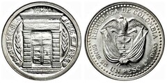 1 peso (200 Aniversario de la Casa de la Moneda)