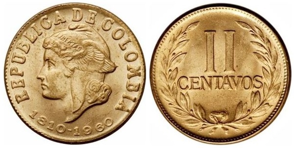 2 centavos (150th Anniversary of Independence)