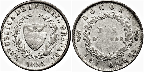 2 décimos (New Grenada)