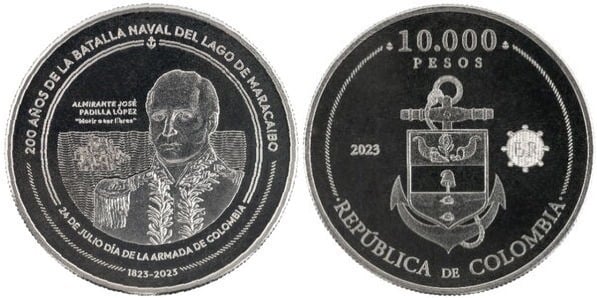 10.000 pesos (200th Anniversary of the Battle of Maracaibo)