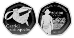 20,000 pesos (Guarniel - Carriel antioqueño)