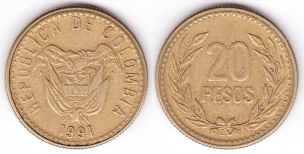 20 pesos