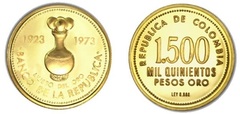 1.500 pesos (50 Aniversario del Banco de la República)