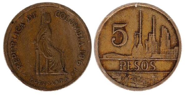 5 pesos