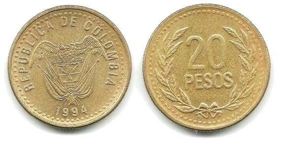 20 pesos