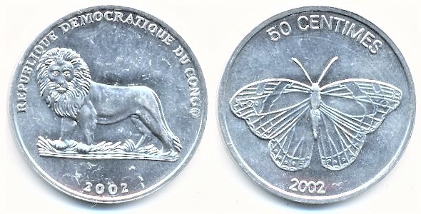 50 centimes (Butterfly)