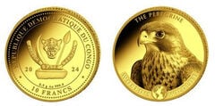 10 francs (Peregrine falcon)