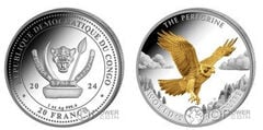 20 francs (peregrine falcon)