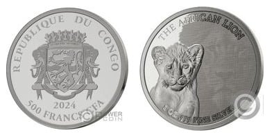 500 francs (African Lion)