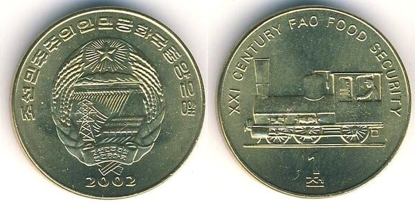 1 chon (FAO - Antique steam locomotive)