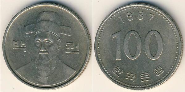 100 won South Korea | Foronum