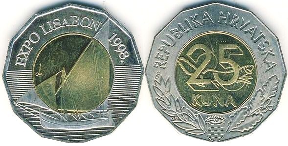 25 kuna (Lisbon Expo)