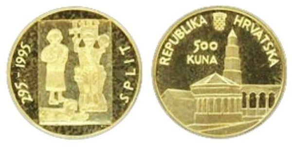 500 kuna (1,700th Anniversary of the City of Split)