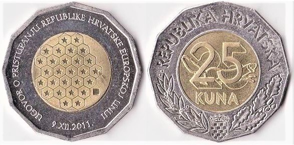 25 kuna (Treaty of Accession of Croatia to the EU)