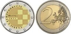 2 euro (Introducción del Euro en Croacia)