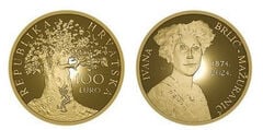 100 euro (150th Anniversary of the Birth of Ivana Brlić-Mažuranić)