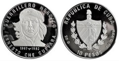 10 pesos (25 Aniversario de la Muerte de Ernesto Che Guevara)